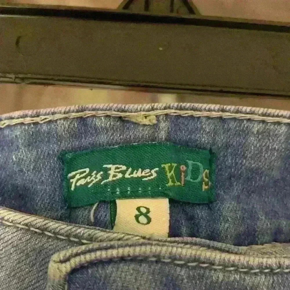 Girls Paris Blues Shorts Size 8 - Picture 3 of 4